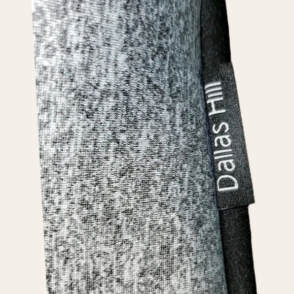 NEW DALLAS HILL Neoprene Tote Bag With Pouchette Grey With Star - Picture 11 of 11